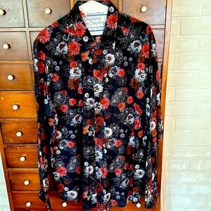 Ted Baker long sleeve button down shirt